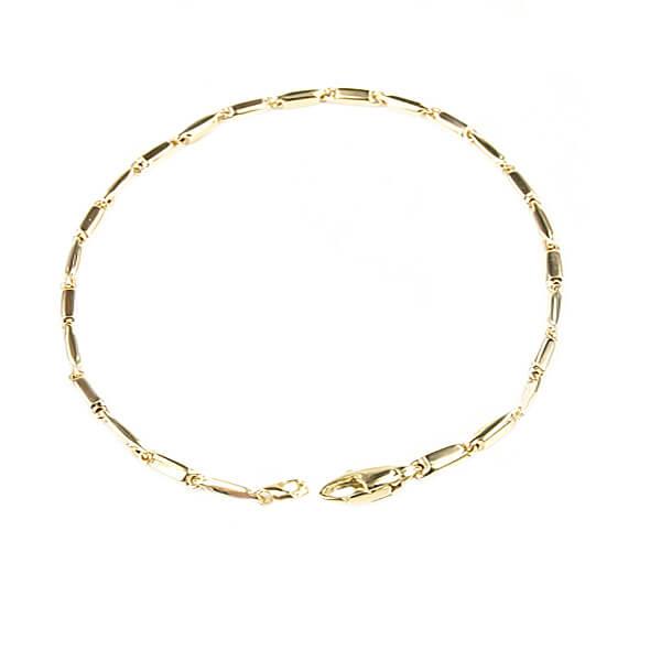 14 Karaat geelgouden Monzario armband 865A