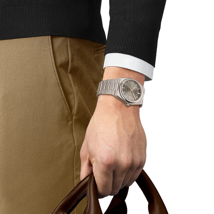 Tissot PRX T1378074406100 PRX Powermatic 80 Titanium Horloge 38 mm