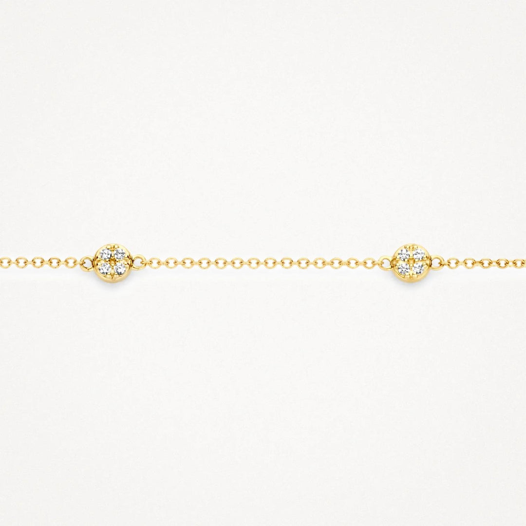 Blush Jewels armband 2213YZI - 14k Geelgoud met zirkonia