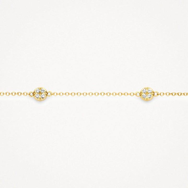 Blush Jewels armband 2213YZI - 14k Geelgoud met zirkonia