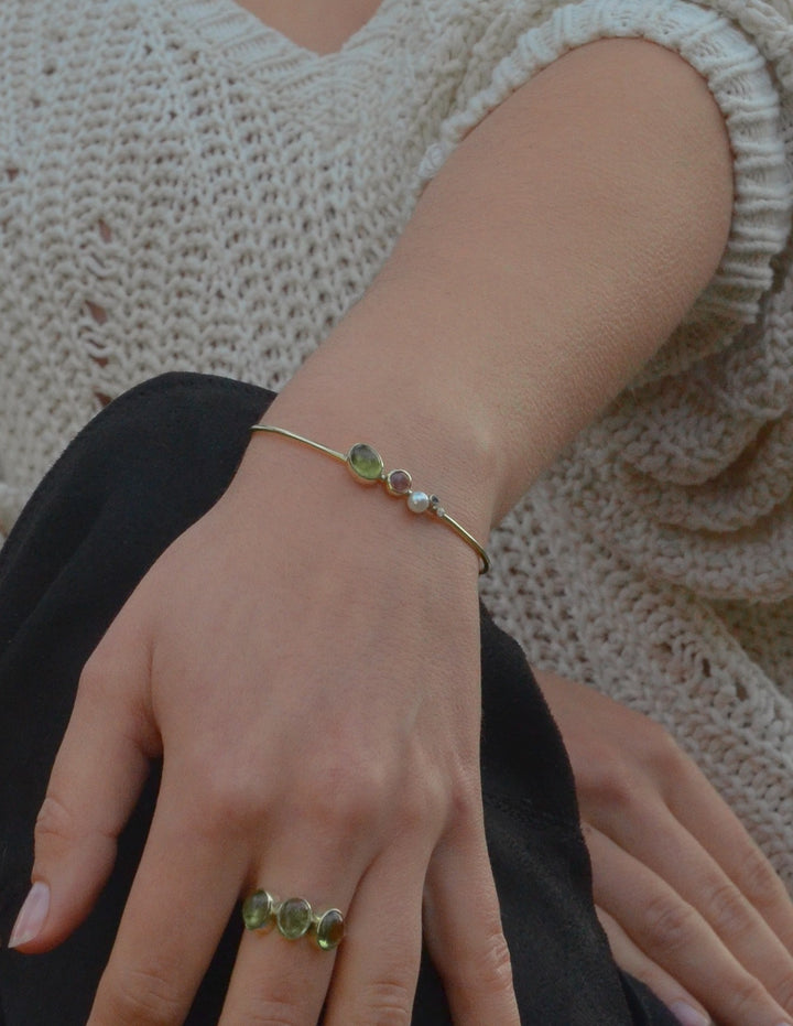 Goudsmid Vera 14 karaats geelgouden armband Danielle
