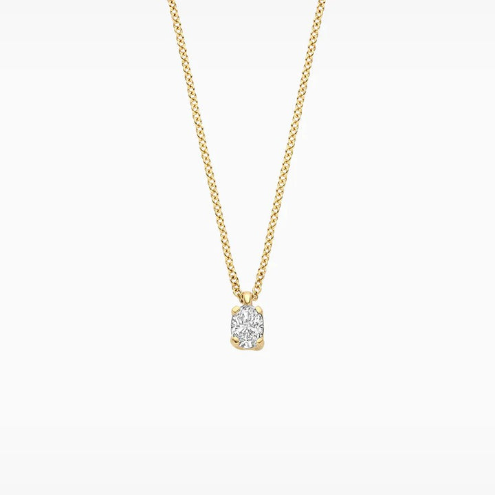 Lab Diamonds Ketting 14 kt Geelgoud met Lab Grown Diamant – LG3015Y

 0.15 ct