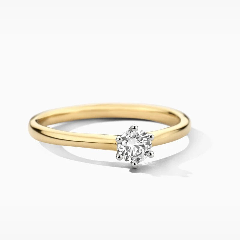 Blush Lab Diamonds Ring LG1037B – 14 Karaat Goud met Lab Grown Diamant 0,30 ct