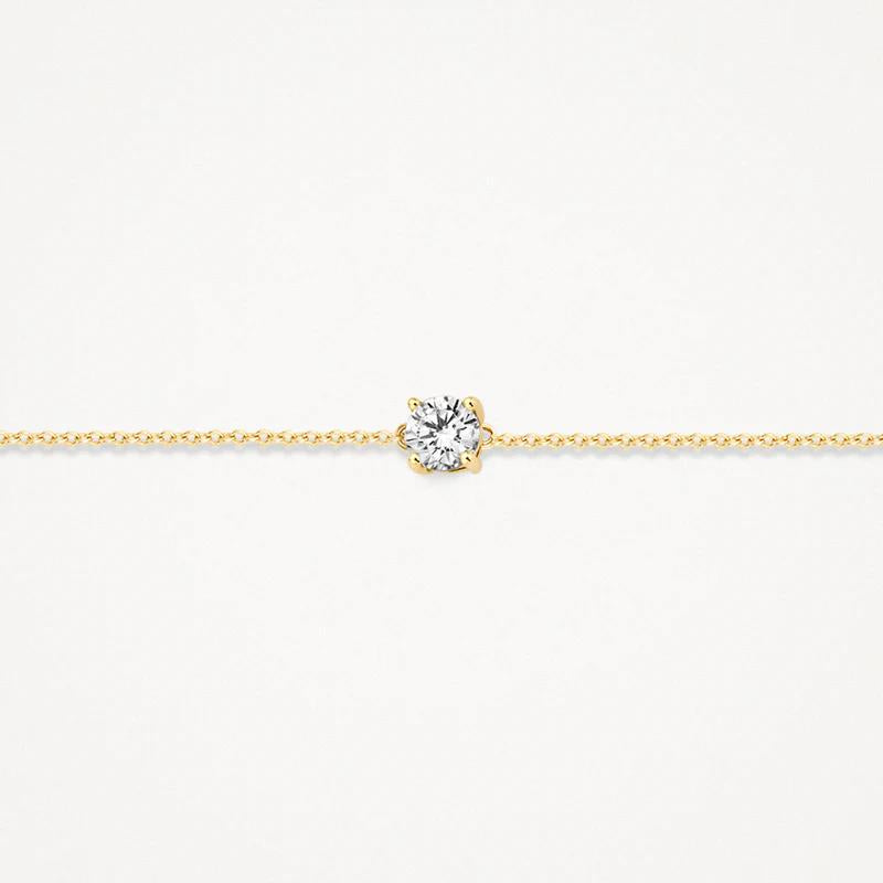14k Geelgoud met Zirkonia Armband 2166YZI