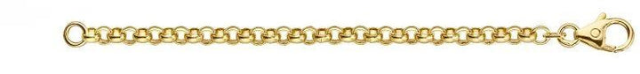 Fjory 14 Karaat Gouden Jasseron Armband 40-J0419 – 19 cm