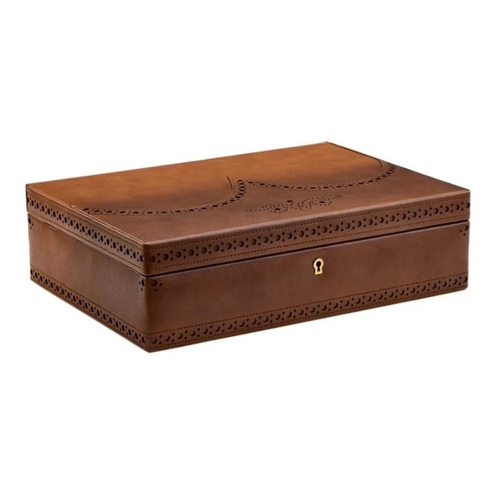 WOLF1834 Brogue 10 Piece Watch Box – 441006