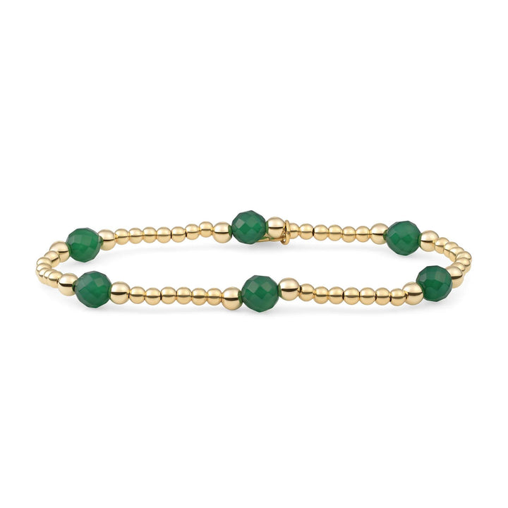 Green Onyx Reverse Bold Mix - Gold BLK03G-G53