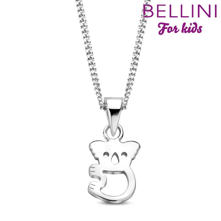 zilveren collier met hanger Koala 574.062