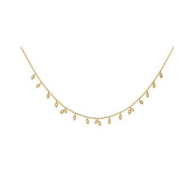 Jungle Vine necklace Sparkle 3-3106a-GP