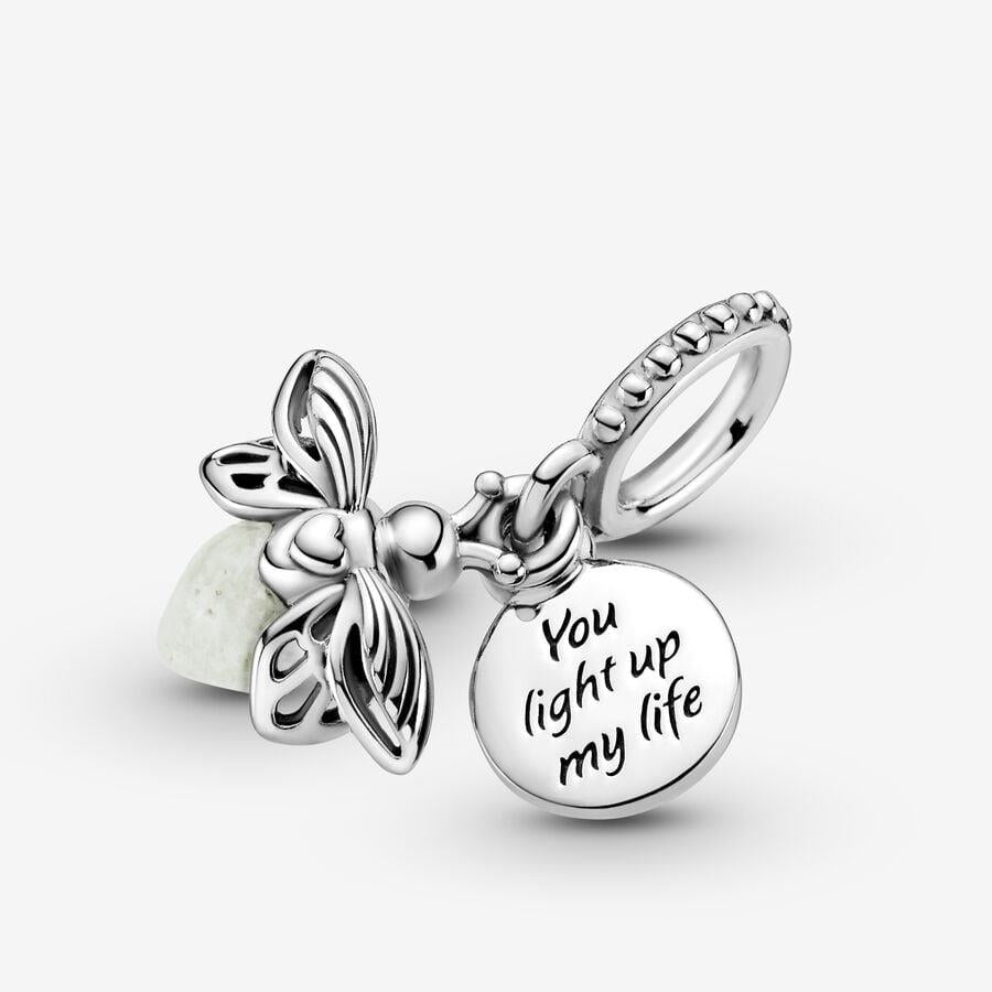 Glow-in-the-dark Firefly Dangle Charm 799352C01