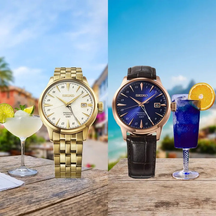 Seiko Presage Cocktail Time HCB004J1 automatisch GMT horloge