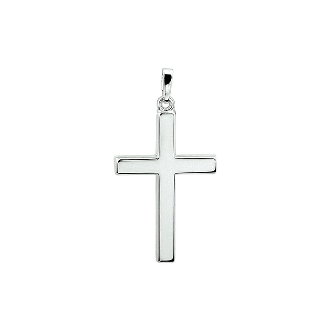 Zilveren hanger Kruis 19 x 31.5 mm