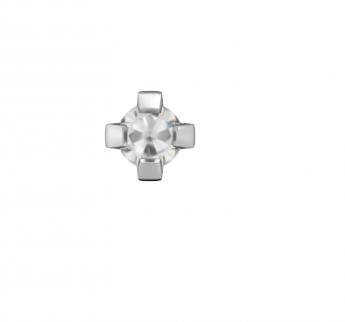 Studex schietoorbellen 2mm Zirkonia Chir.Staal