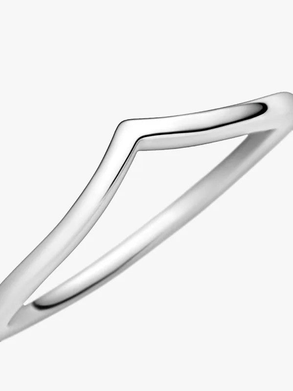 Pandora Polished Wishbone Ring – 196314 (maat 54)