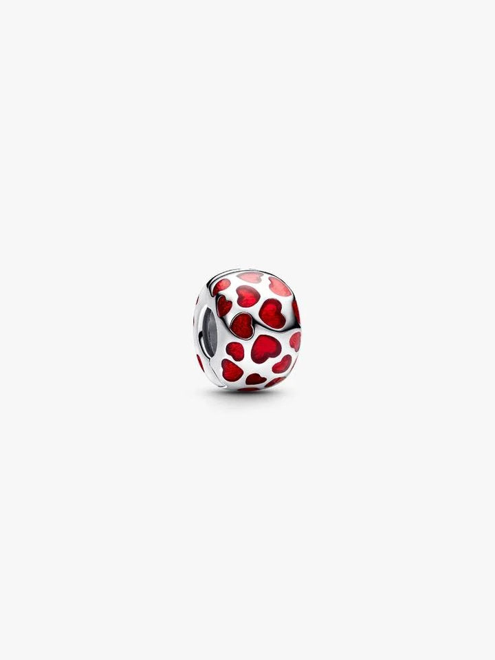 Pandora Harten Ronde Clip Bedel 793679C01