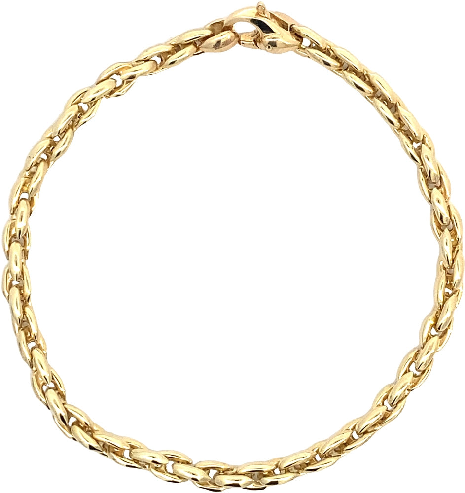 Monzario 932-A 14 Karaat Geelgouden Armband