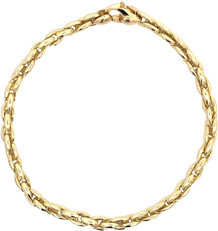 Monzario 932-A 14 Karaat Geelgouden Armband
