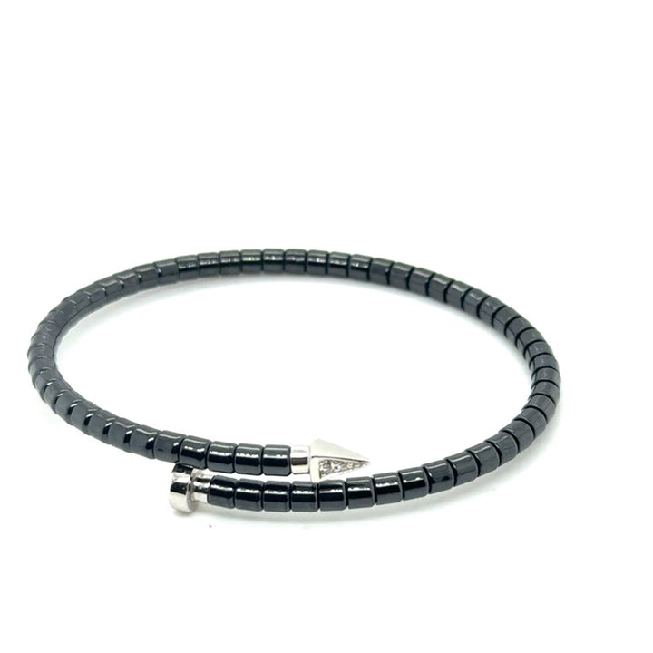 Orotech 18kt Armband Zwart Ceramic B10-22SYW 0.03ct