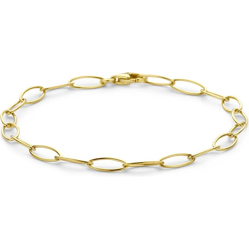 14 kt ovale schakelarmband 171.01084A