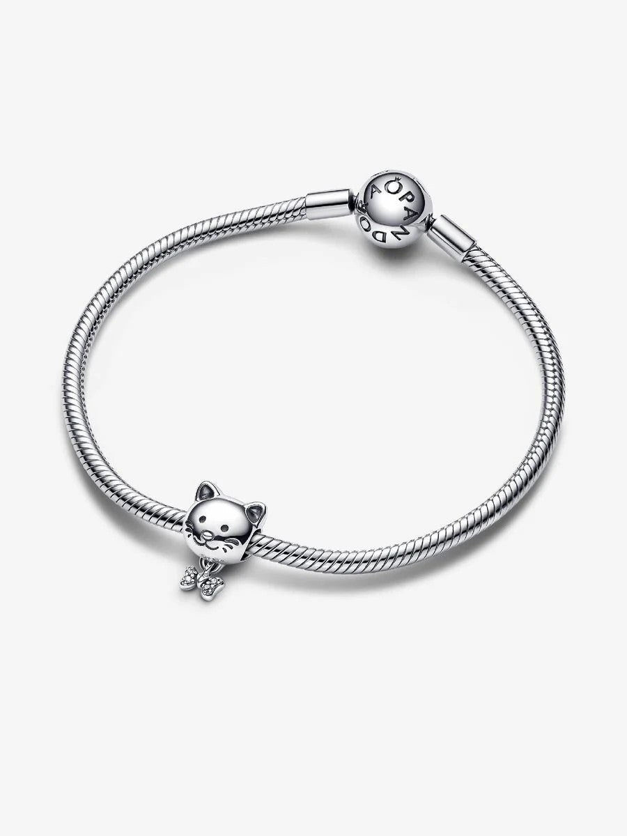 Pandora Pet Cat &amp; Bow Bedel 792255C01