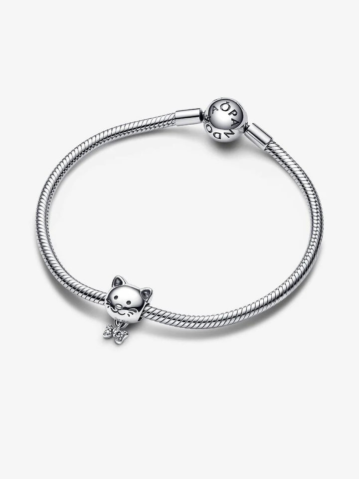 Pandora Pet Cat &amp; Bow Bedel 792255C01