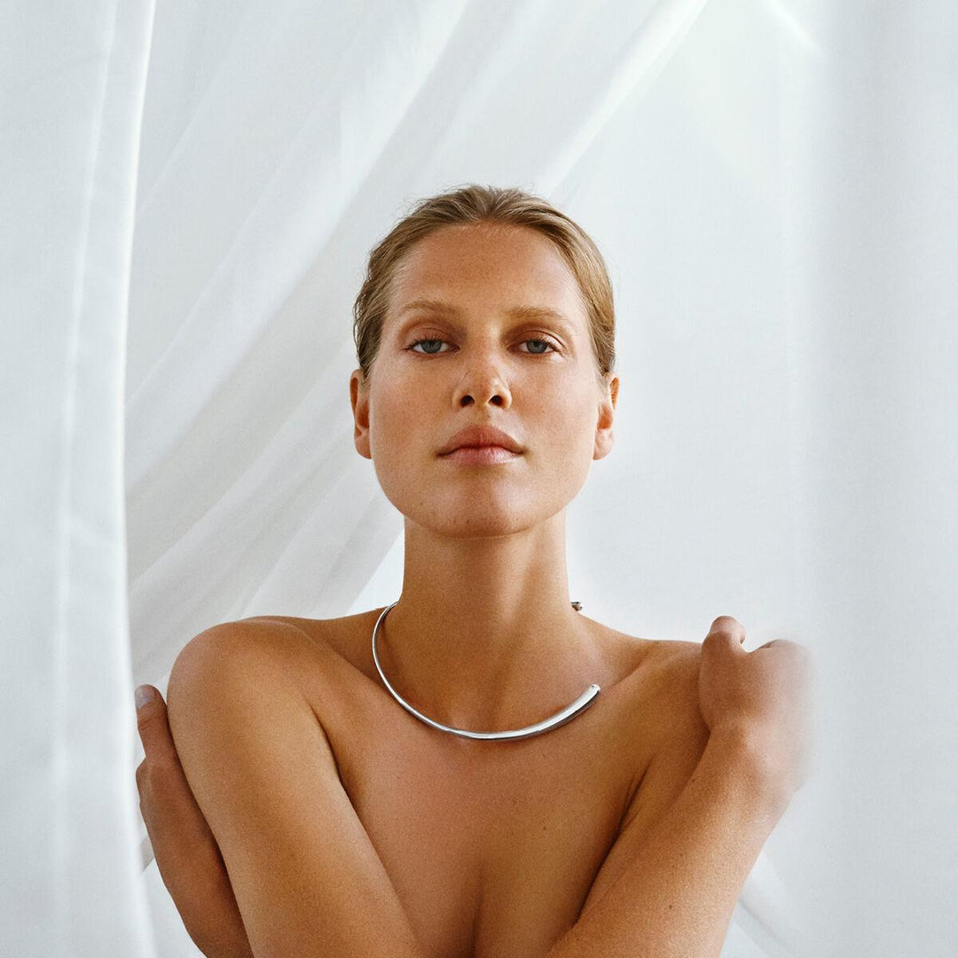 Georg Jensen zilveren Mercy ketting 2000006900M