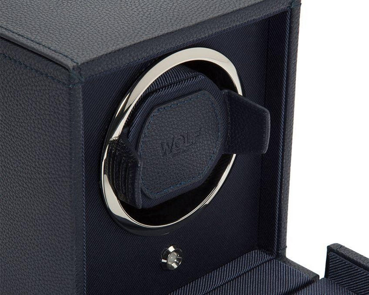 CUB SINGLE WATCH WINDER WITH COVER  4611141 Navy