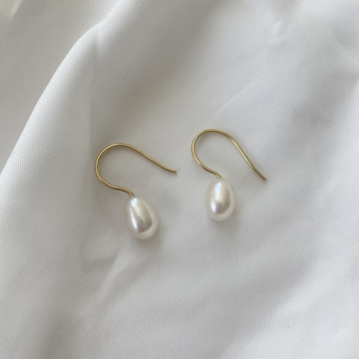 Goudsmid Vera 14 karaats geelgouden oorhangers Jane