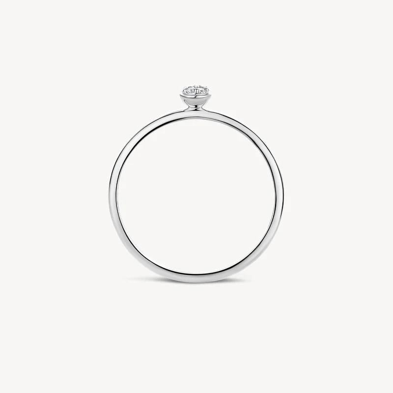 Blush 14k Witgouden Ring 1199WZI