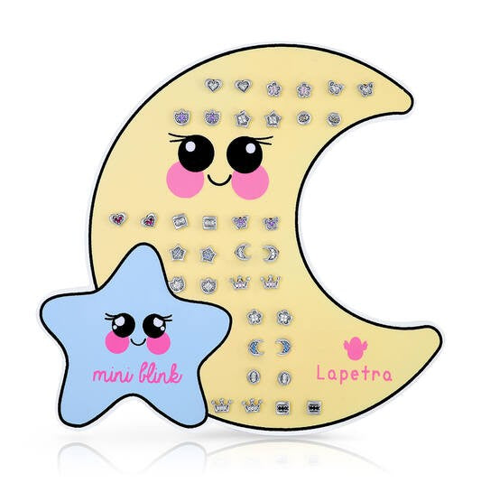 SCHROEFOORKNOPJES SET - MAAN - STER