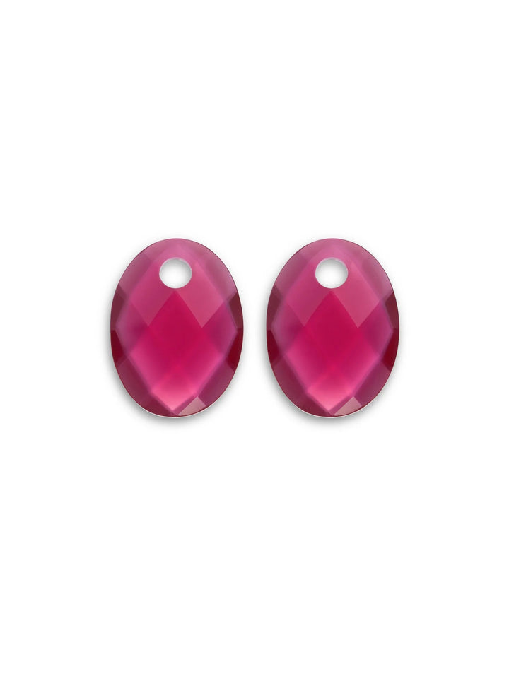 Sparkling Jewels earstones edelstenen Medium Oval Candy Jade – EAGEM69-MO