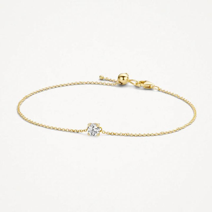 14k Geelgoud met Zirkonia Armband 2166YZI