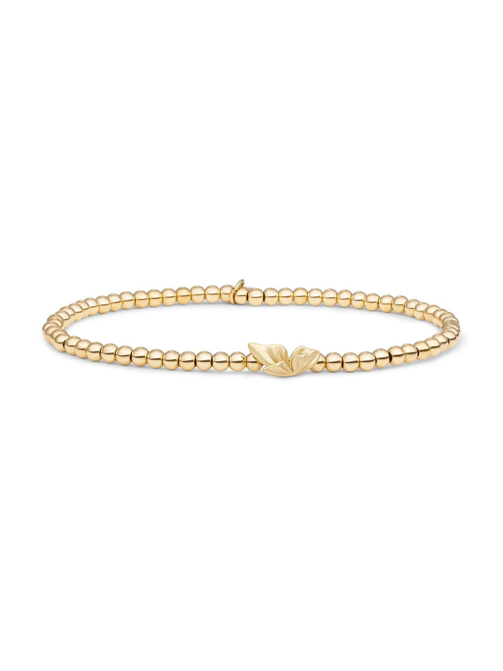 Sparkling Jewels Butterfly Armband Gold Plated – SB-G-3MM-BF