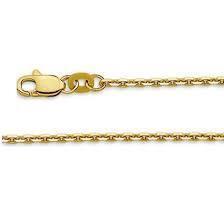 14 kt collier anker 42 cm 1.5 mm