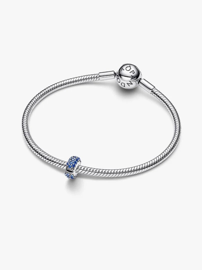Pandora Royal Blue steen Clip Charm 794700C01