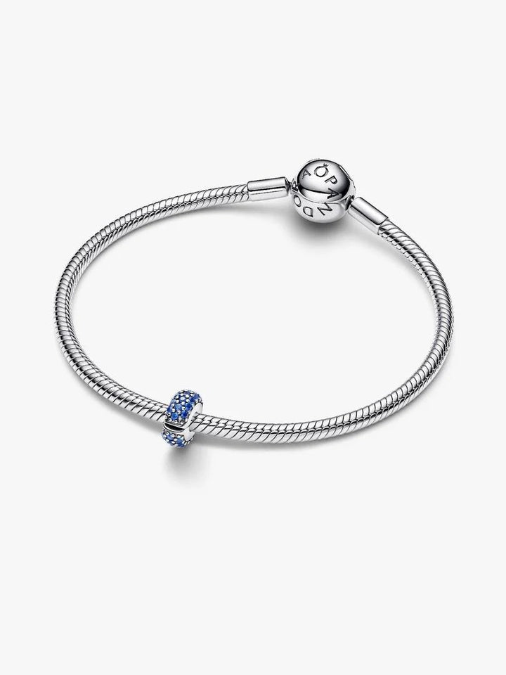 Pandora Royal Blue steen Clip Charm 794700C01