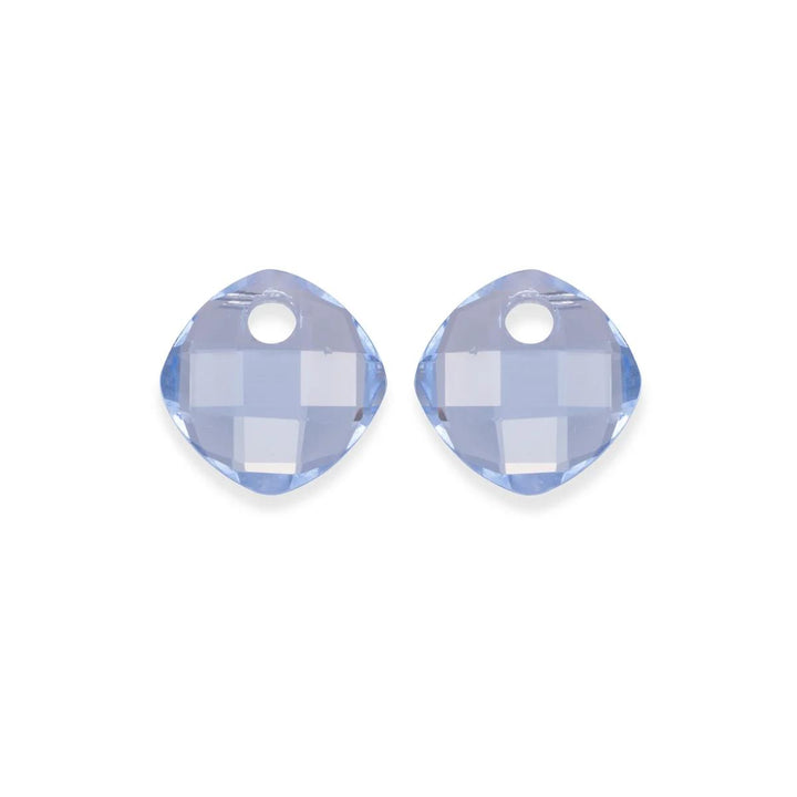 Earstones | Cushion Cut - Aquamarine EAGEM56-CC