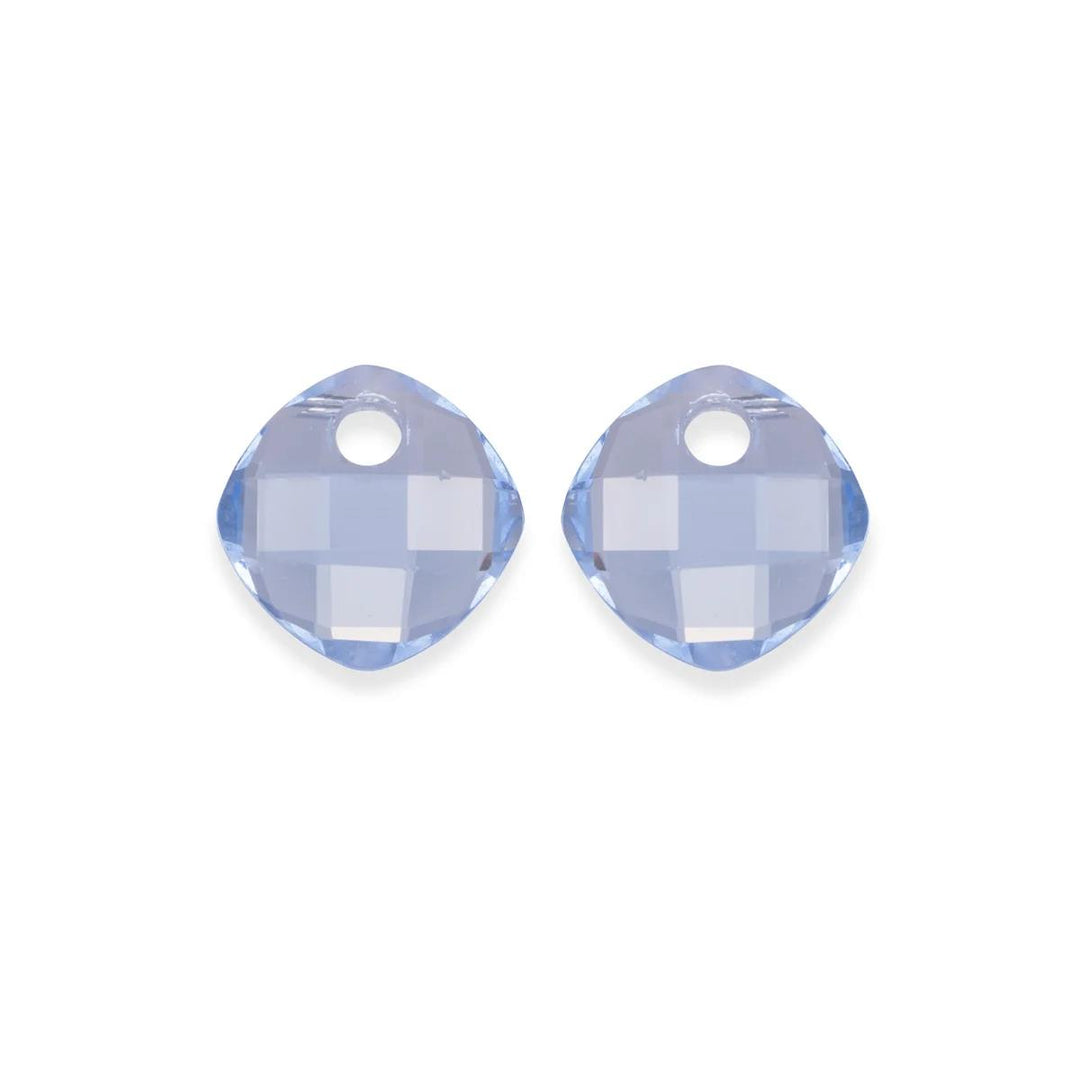 Earstones | Cushion Cut - Aquamarine EAGEM56-CC