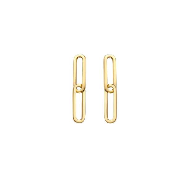 Oorbellen Paperclip 7262YGO