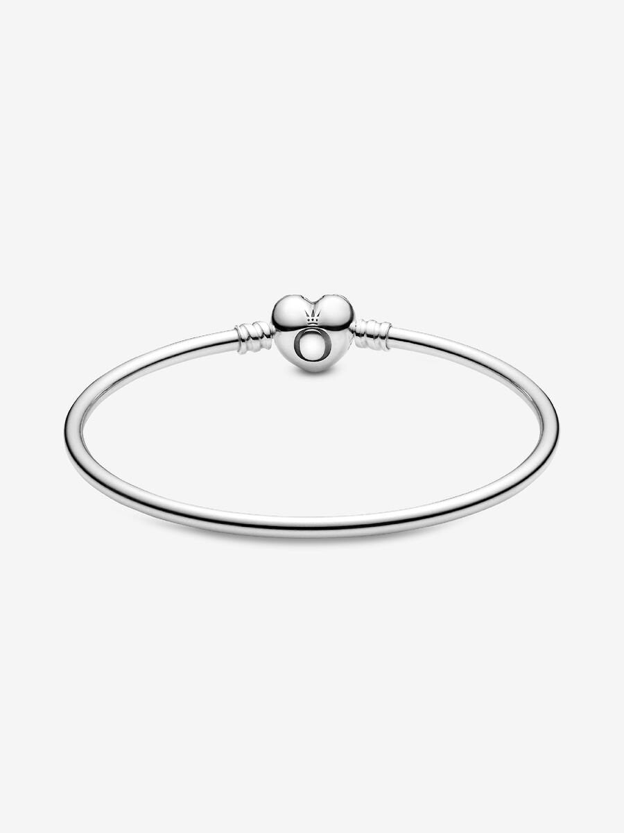 Pandora Moments Bangle met Hartsluiting 596268 17 cm