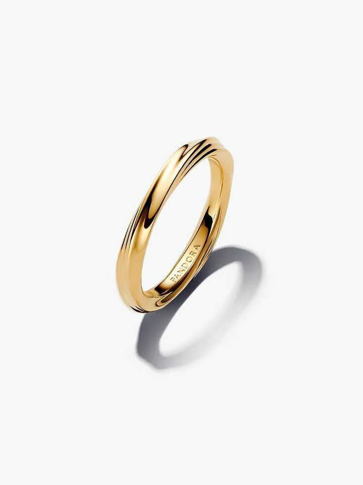 Pandora Ring met Gedraaid Design 163888C00