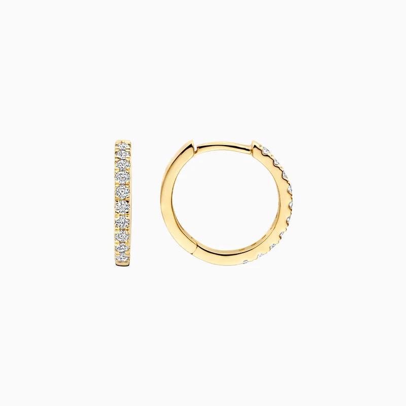 Blush Lab Diamonds Oorringen LG7012Y 2x 0.165 ct