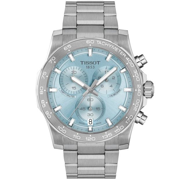 Tissot Supersport Chrono 42 mm ijsblauw – T125.417.11.351.00