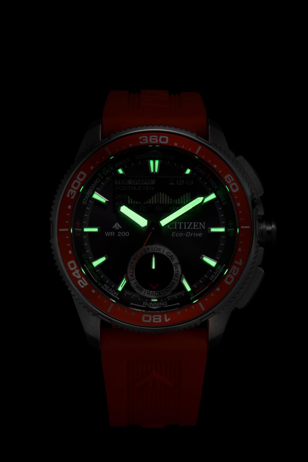 Citizen Promaster Sky JV3000-13E Solar Ana-Digi Chronograaf  herenhorloge 43 mm