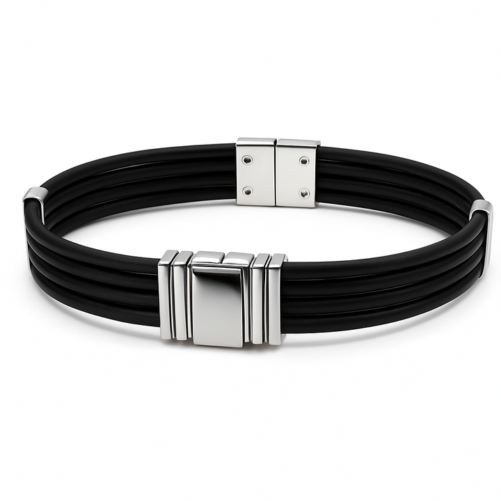 Albanu armband Buffel stalen slot 696 BU AC