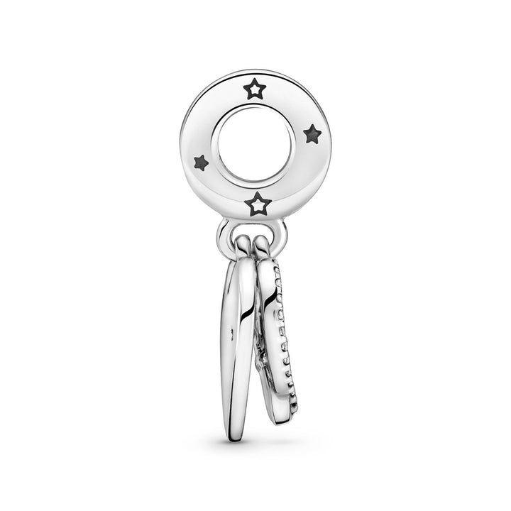 Cats and heart sterling silver 799546C01