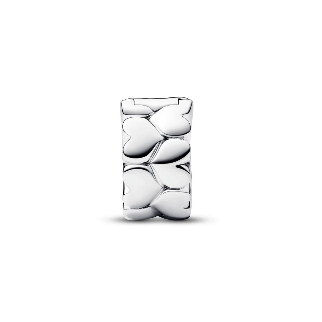 PANDORA CLIP BEDEL ZILVEREN HART 792828C00