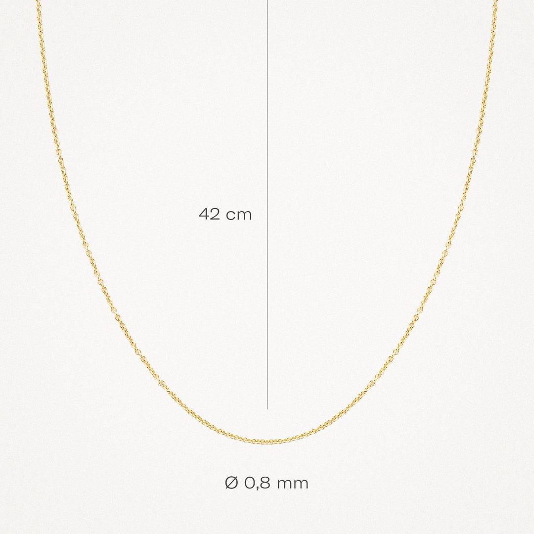 Ketting 3058YGO/45 - 14k Geelgoud 3058YGO