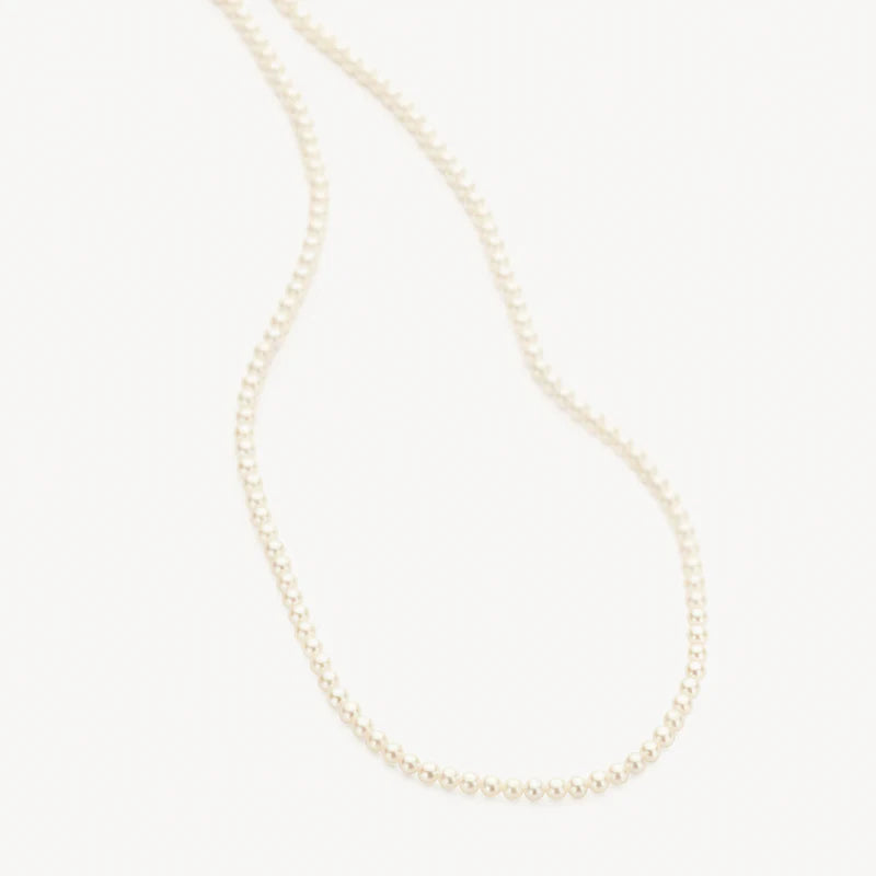 14k Geelgouden collier 3184YPW met Parels