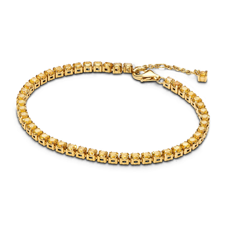 Pandora Sprankelende Gele Tennisarmband 561469C03-18